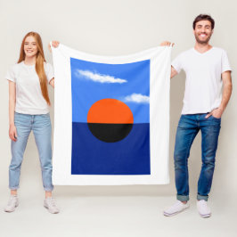 Bauhaus Summer Horizon Fleecefilt