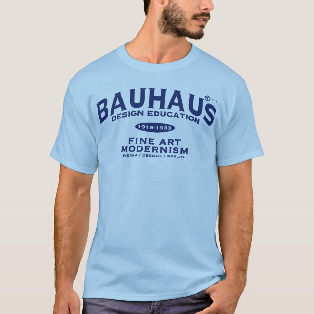 Bauhaus Tee Shirt (Framsida)