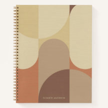 Bauhaus Terrakotta Beige Abstrakt Personlig