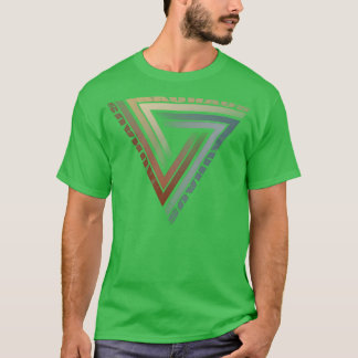 Bauhaus Triangle Art T Shirt