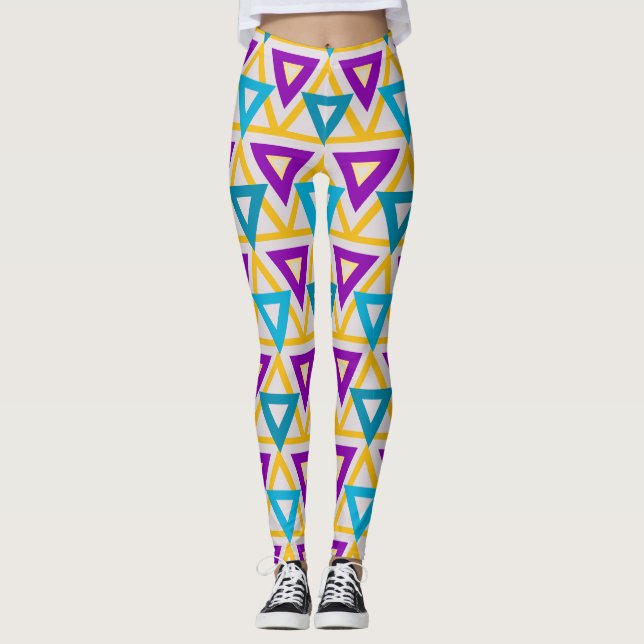 Bauhaus Triangle Mesh Leggings (Framsida)
