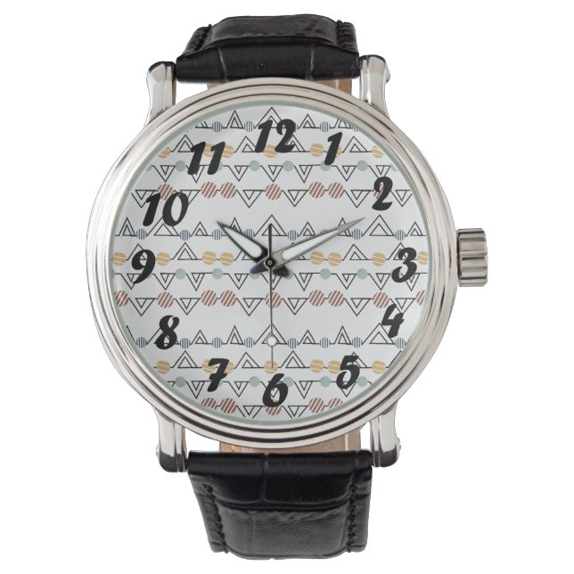 Bauhaus Triangles Armbandsur (Framsida)