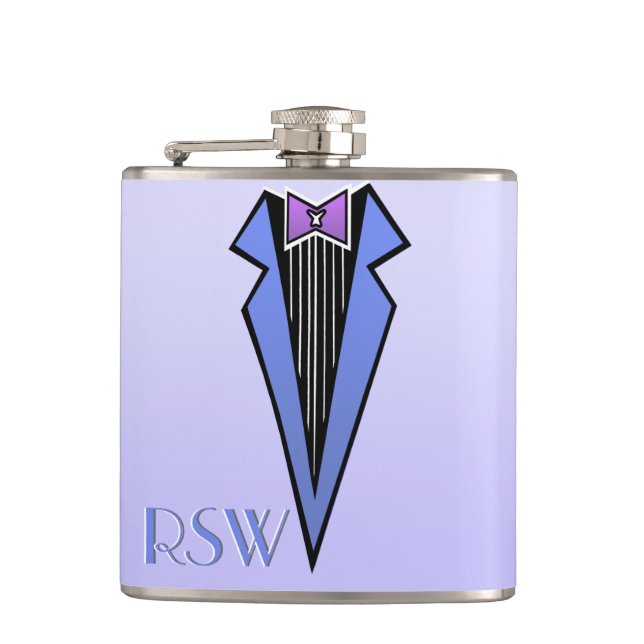 Bauhaus Tuxedo - LBV (Personlig Flask) Fickplunta (Framsidan)