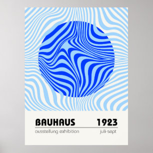 Bauhaus utställning affisch 1923
