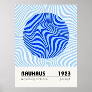 Bauhaus utställning affisch 1923