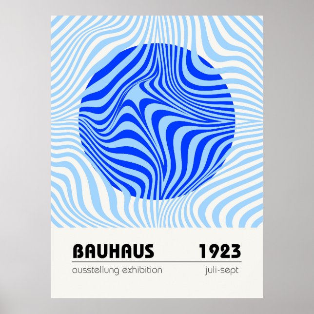 Bauhaus utställning affisch 1923 (Framsidan)