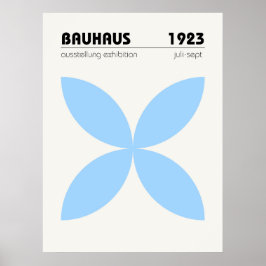 Bauhaus utställning affisch 1923