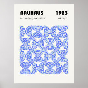 Bauhaus utställning affisch 1923