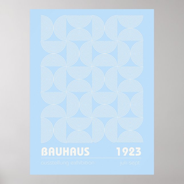 Bauhaus utställning affisch 1923 (Framsidan)