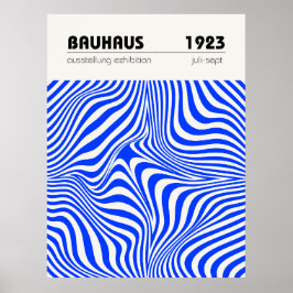 Bauhaus utställning affisch 1923