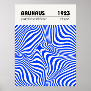 Bauhaus utställning affisch 1923