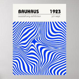 Bauhaus utställning affisch 1923