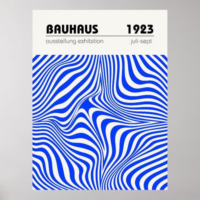 Bauhaus utställning affisch 1923 (Framsidan)