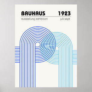 Bauhaus utställning affisch 1923