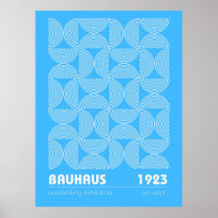 Bauhaus utställning affisch 1923