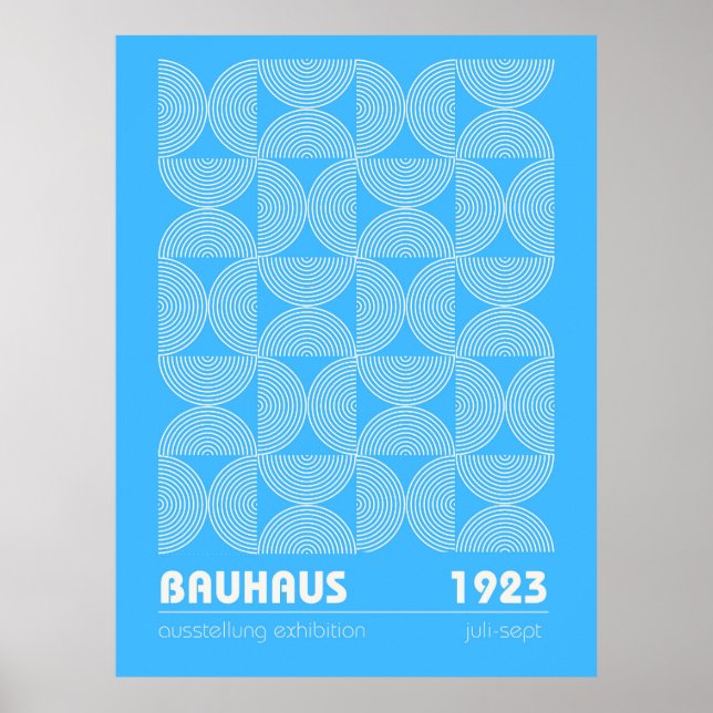 Bauhaus utställning affisch 1923 (Framsidan)