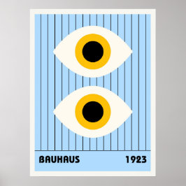 Bauhaus utställning affisch 1923