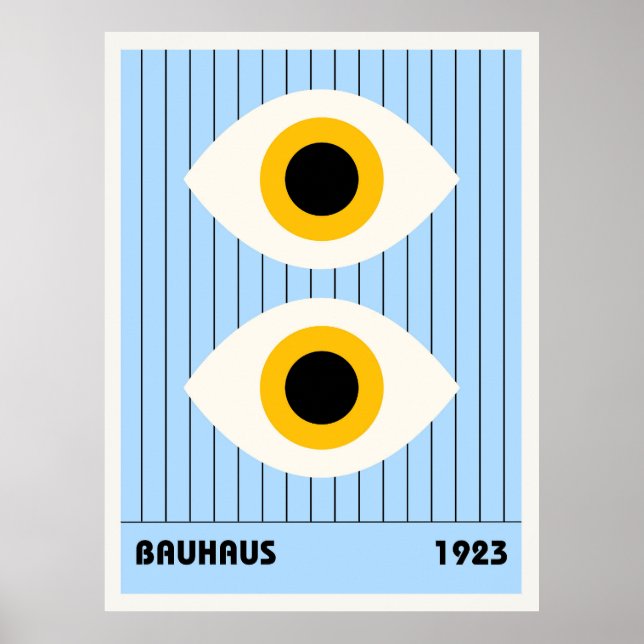 Bauhaus utställning affisch 1923 (Framsidan)