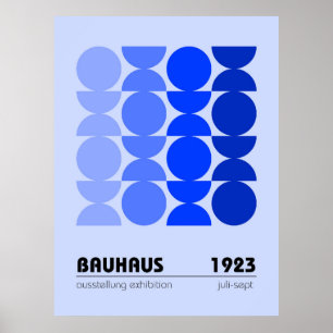 Bauhaus utställning affisch 1923