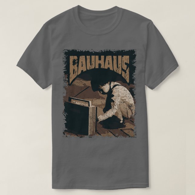 Bauhaus Vintage Radio T Shirt (Design framsida)
