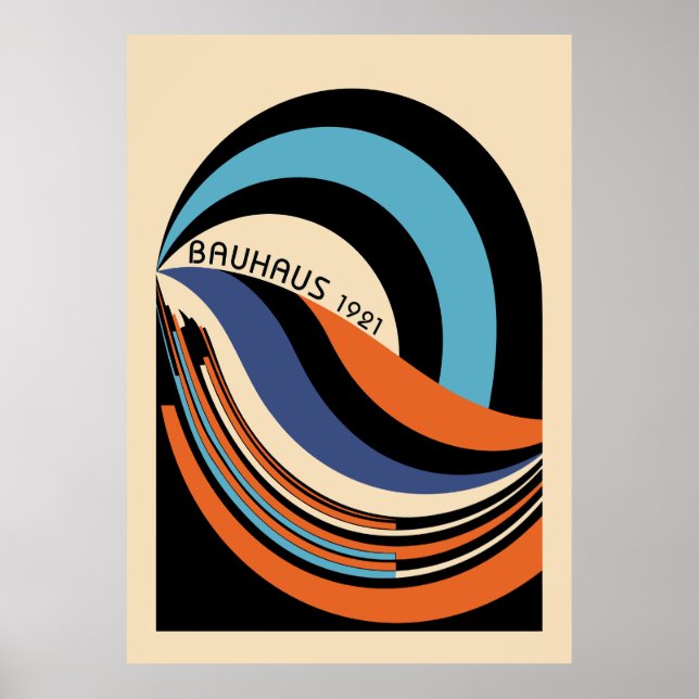 Bauhausaffisch Poster (Framsidan)