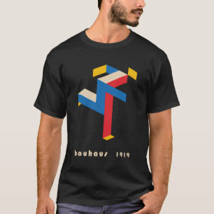 Bauhausart Poster 1919-100 år av Desi T Shirt