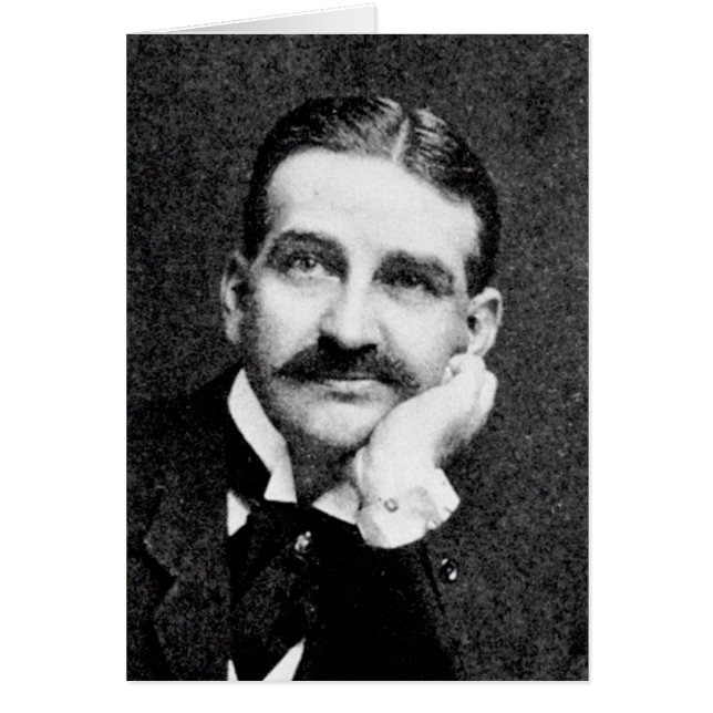 Baum ~ Frank Lyman Writer Wizard of Oz Hälsningskort (Framsidan)