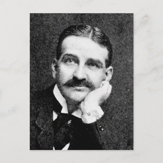 Baum ~ Frank Lyman Writer Wizard of Oz Vykort (Framsida)