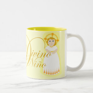 "Bautismo", nattvardsgång, bekräftelses Två-Tonad Mugg