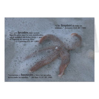 Bautizmo (Carta) Hälsningskort