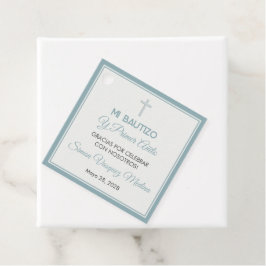 Bautizo y Primer Añito Baptism och första födelsed Gåvor Etiketter