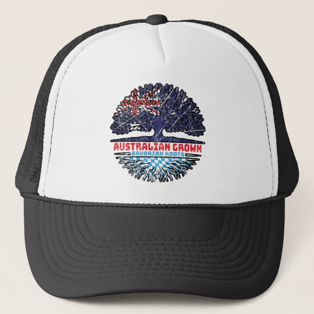 Bavaria Bavarian Australian Australia Träd Roots Keps (Framsida)