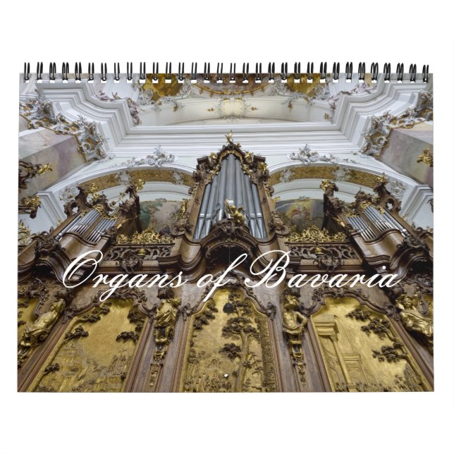 Bavaria Calendar-kyrkans organ Kalender (Omslag)