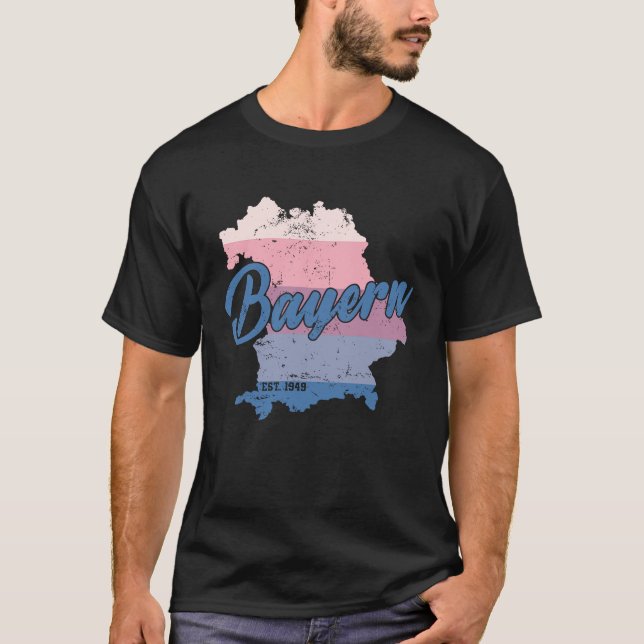 Bavaria Federal State Germany Home T Shirt (Framsida)