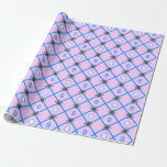 Bavaria inspirerad presentpapper<br><div class="desc">Ja,  det är sant. Bayrisch. Wirklich. Weil,  ich komme von da. Und Blau und Weiss,  das ist doch je von da.</div>