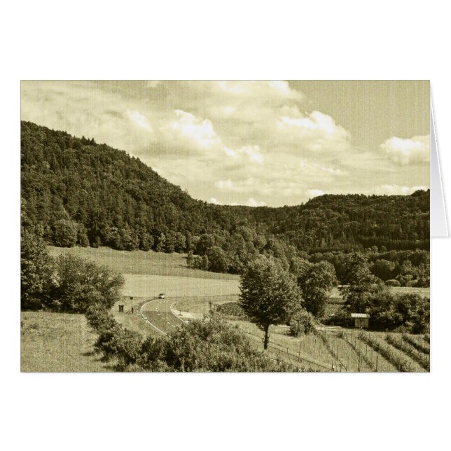 Bavaria-kort Hälsningskort (Framsidan Horizontal)