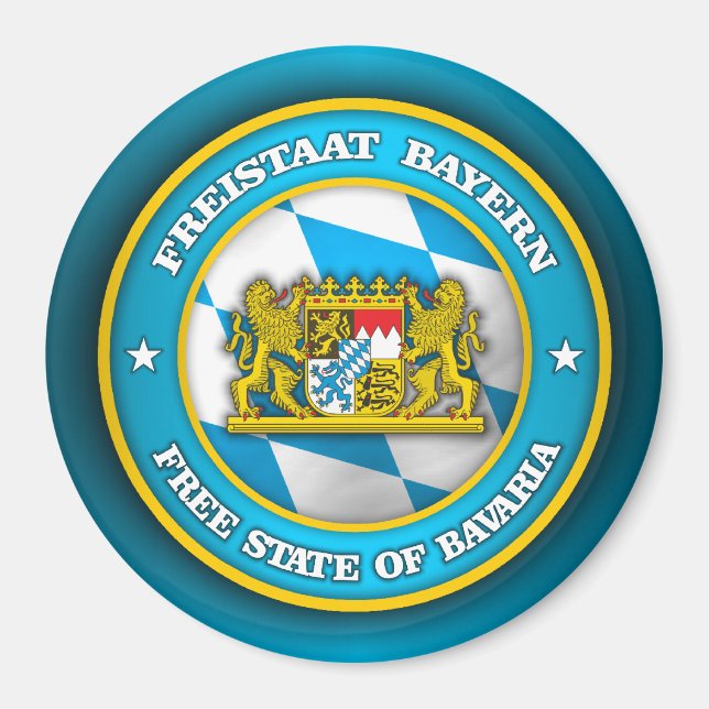 Bavaria Medallion Magnet (Framsidan)