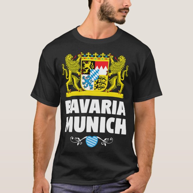 Bavaria München Shirt perfekt för germans eller eu T (Framsida)