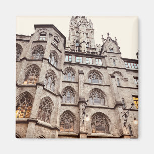 Bavaria Rathaus-Glockenspiel i München, Tyskland Magnet