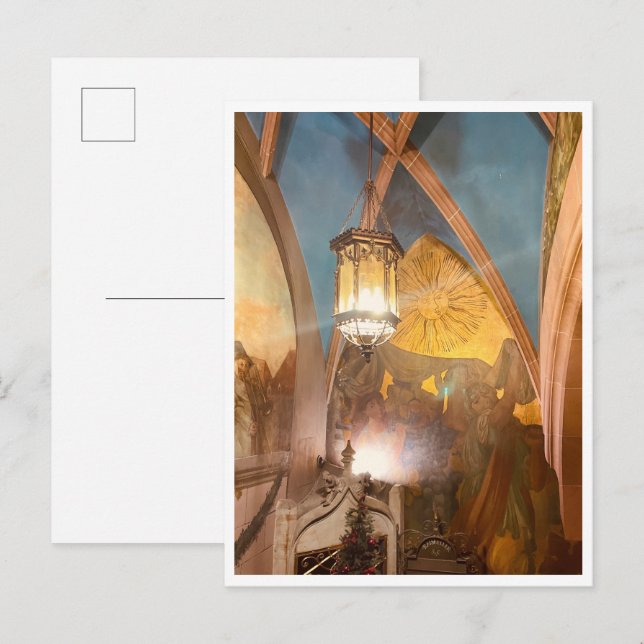 Bavaria Rathaus-Glockenspiel i München, Tyskland P Vykort (Fram/baksida)