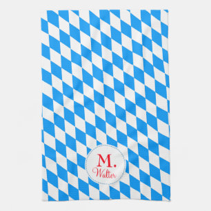 Bavaria romber märkta kökshandduk