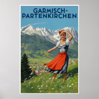 Bavaria, Tyskland affisch