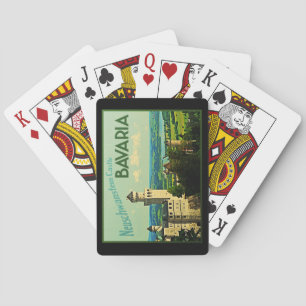Bavaria Tyskland Neuschwanstein Castle Casinokort