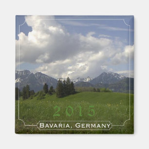Bavaria - Tysklanda året för ändring av Souvenir-m Magnet