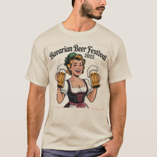 Bavarian Beer Festival T-Shirt - Perfekt för öl