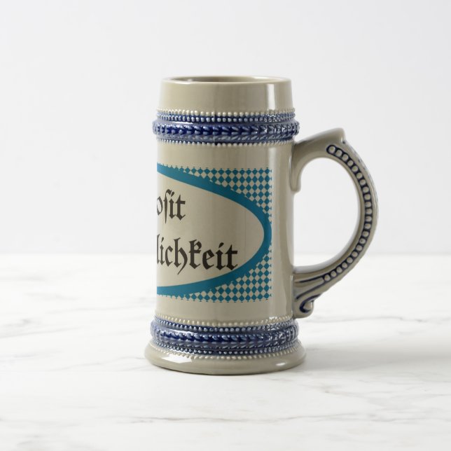 Bavarian beer toast Gemütlichkeit Prosit Sejdel (Höger)