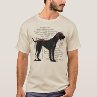  Bavarian Mountain Hound Silhouette T-Shirt