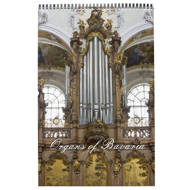 Bavarian organ calendar kalender (Omslag)