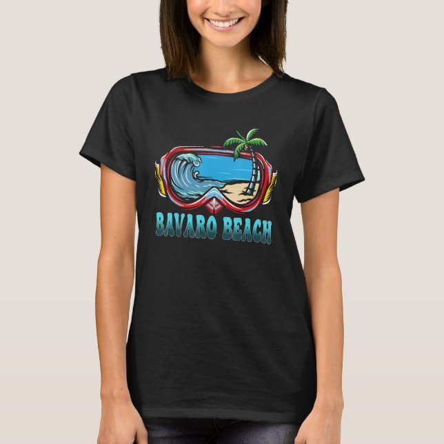 Bavaro Beach Dominikanska republikens familj Vacat T Shirt (Framsida)