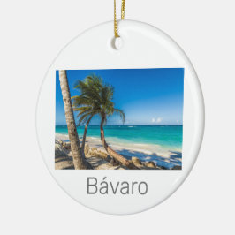 Bavaro Beach Västindien Dominikanska republiken So Julgransprydnad Keramik